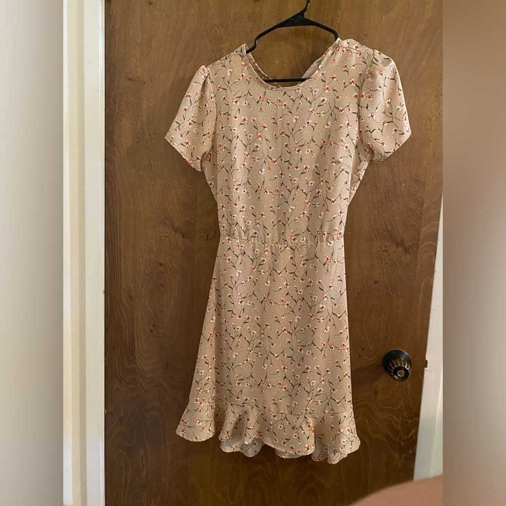 Floral Backless Sundress